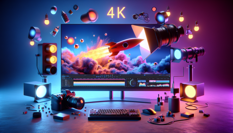 Monitor para edição de vídeo 4k: A Ferramenta Essencial para Profissionais de Vídeo - 2025