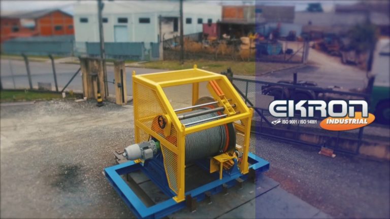 Ekron: vídeo de produto do guincho industrial