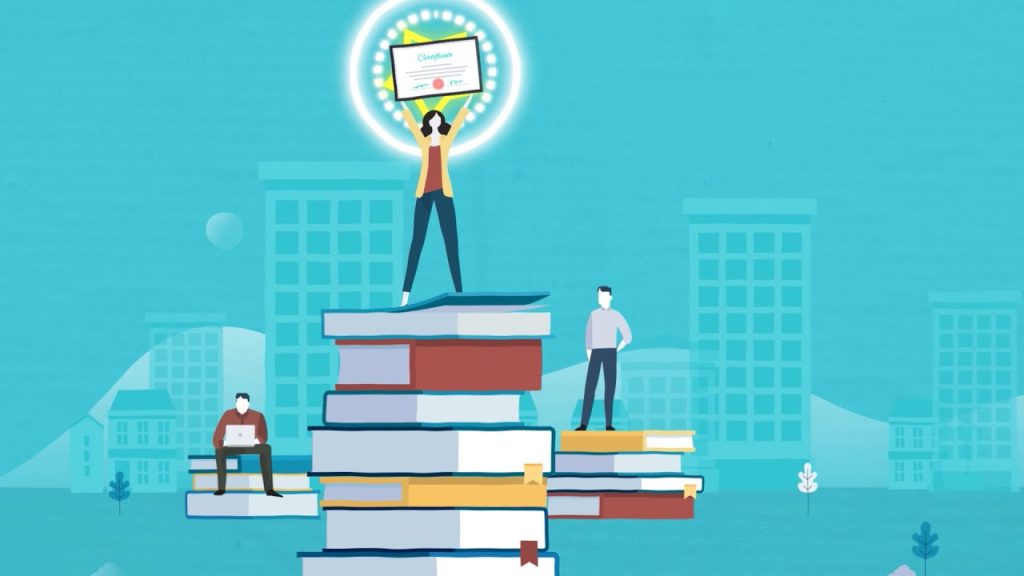 Vídeo institucional em animação da Livraria Florence, com linguagem lúdica do universo dos livros